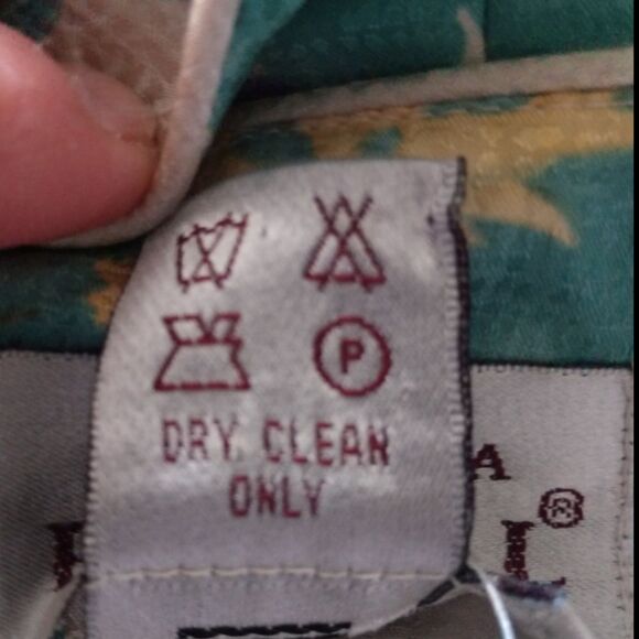 Adrianna Papell 100% silk multi color flower print - Picture 6 of 9